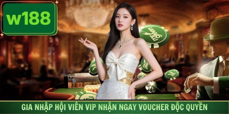 Thành viên VIP tại W188 nhận nhiều quyền lợi đặc biệt.